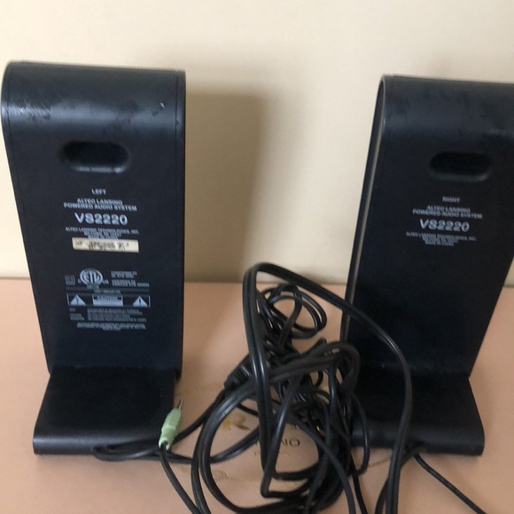 🔊 Altec Lansing Powered Audio System speakers - Picture 3 of 5